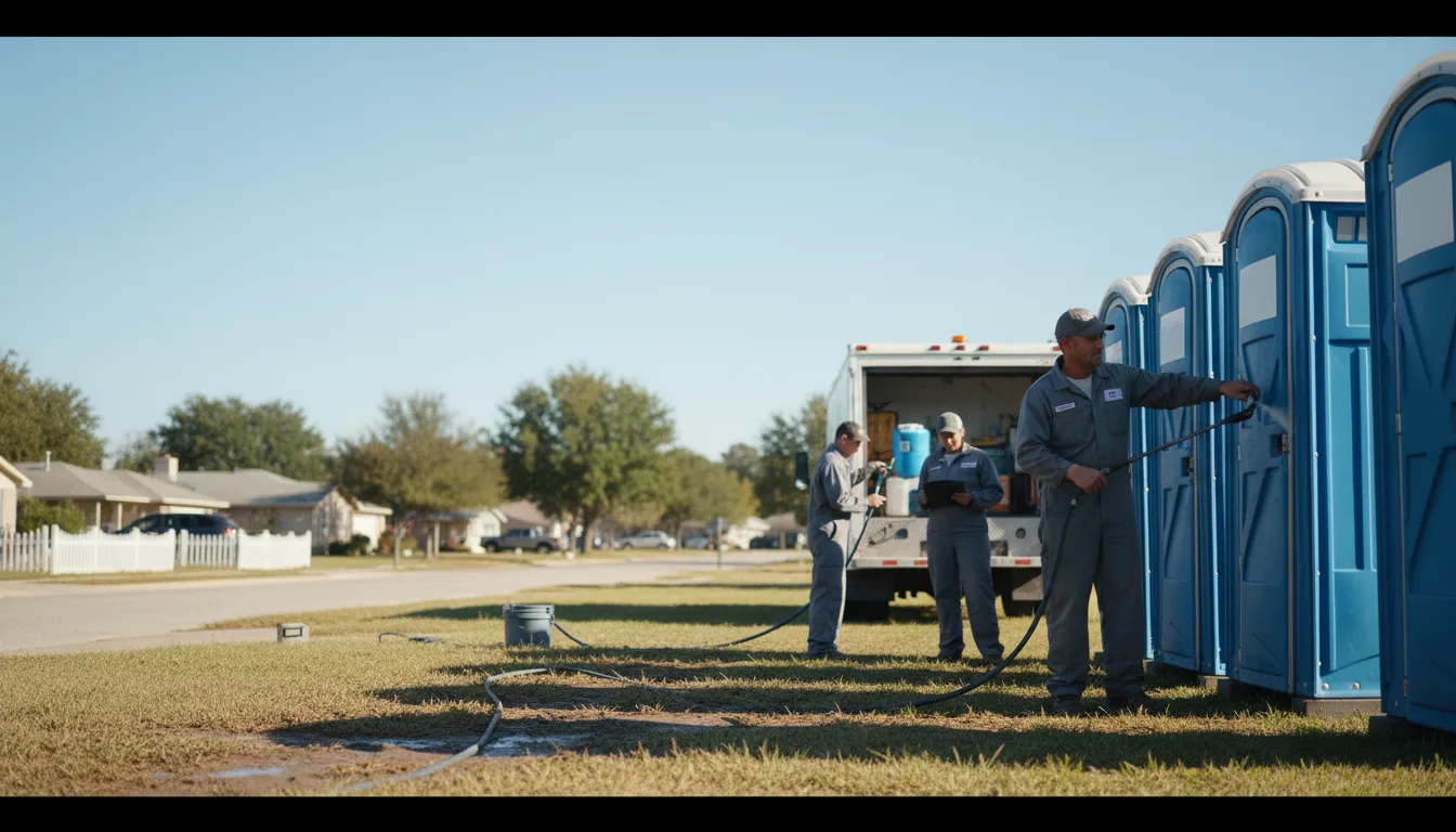Long-Term Portable Toilet Rental in Merritt, NC near me